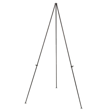 MasterVision® Instant Easel, 61 1-2", Black, Steel, Lightweight freeshipping - TVN Wholesale
